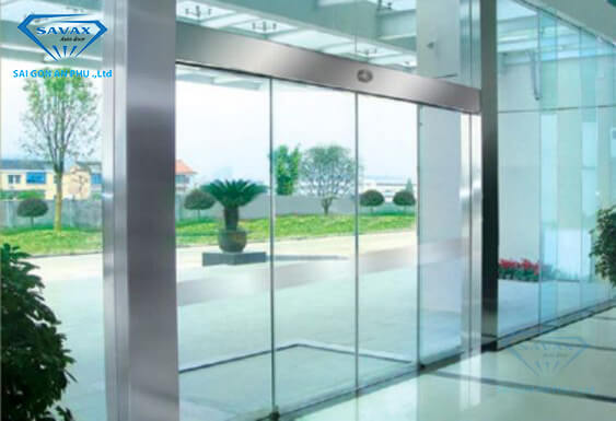 Mẫu cửa lùa tự động dùng cho các tòa cao ốc lớn Mẫu cửa lùa tự động dùng cho các tòa cao ốc lớn