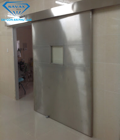 Mẫu cửa phòng mổ bệnh viện mở 1 cánh Mẫu cửa phòng mổ bệnh viện mở 1 cánh