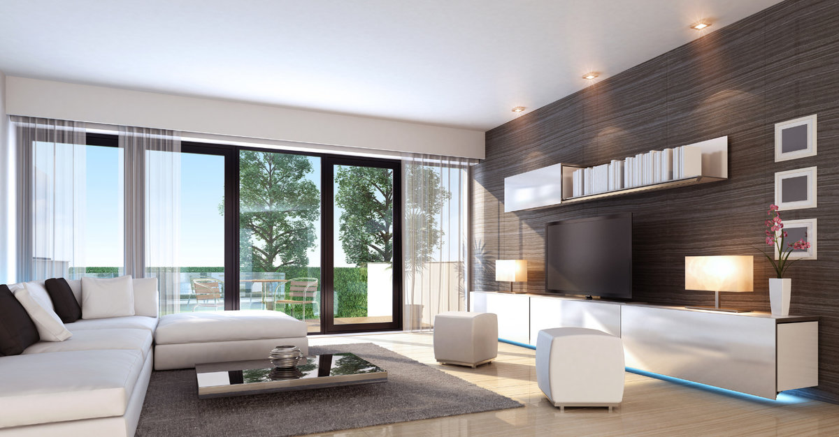 Cửa kính biệt thự