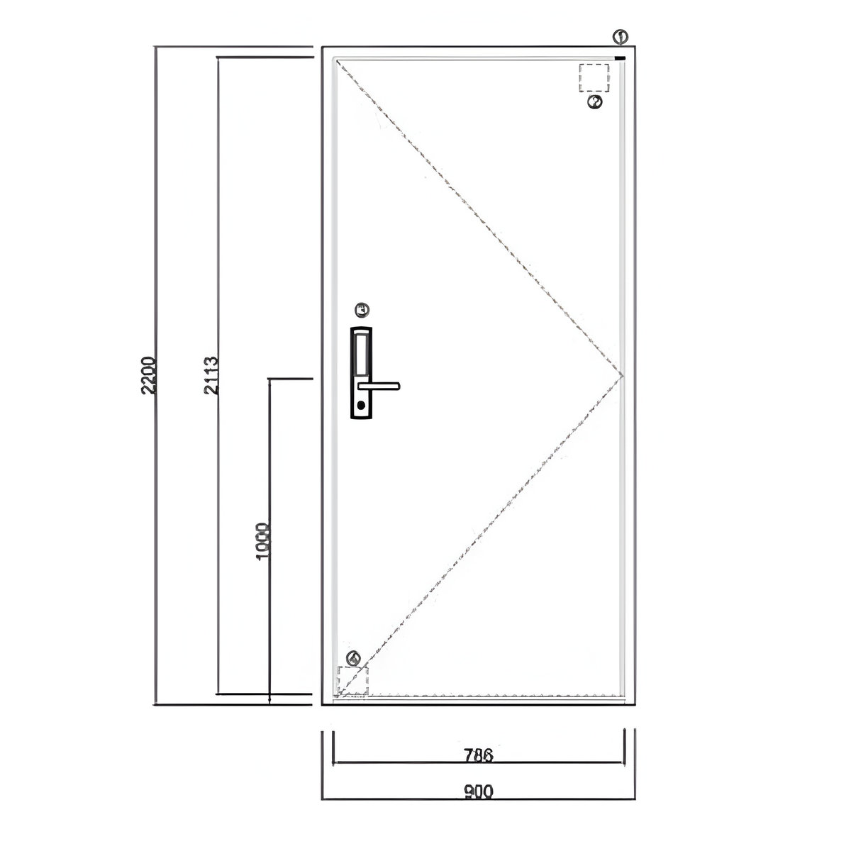 Cửa thông phòng hiện đại