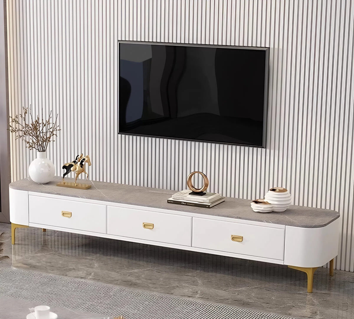 Gia công kệ tivi inox