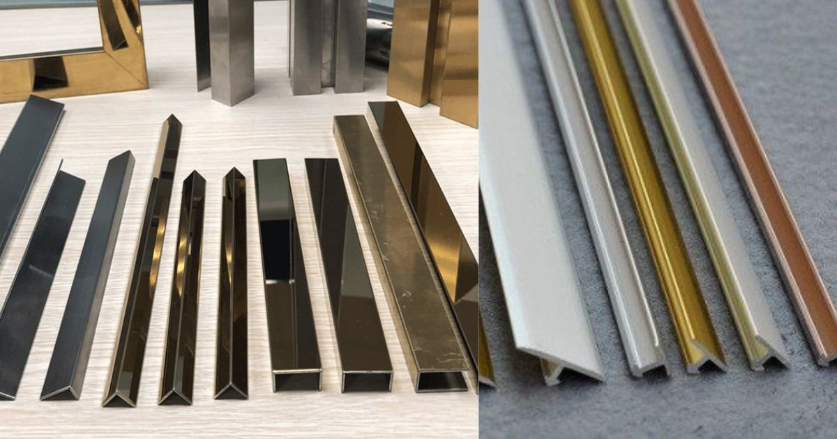 Nẹp kính inox chữ u