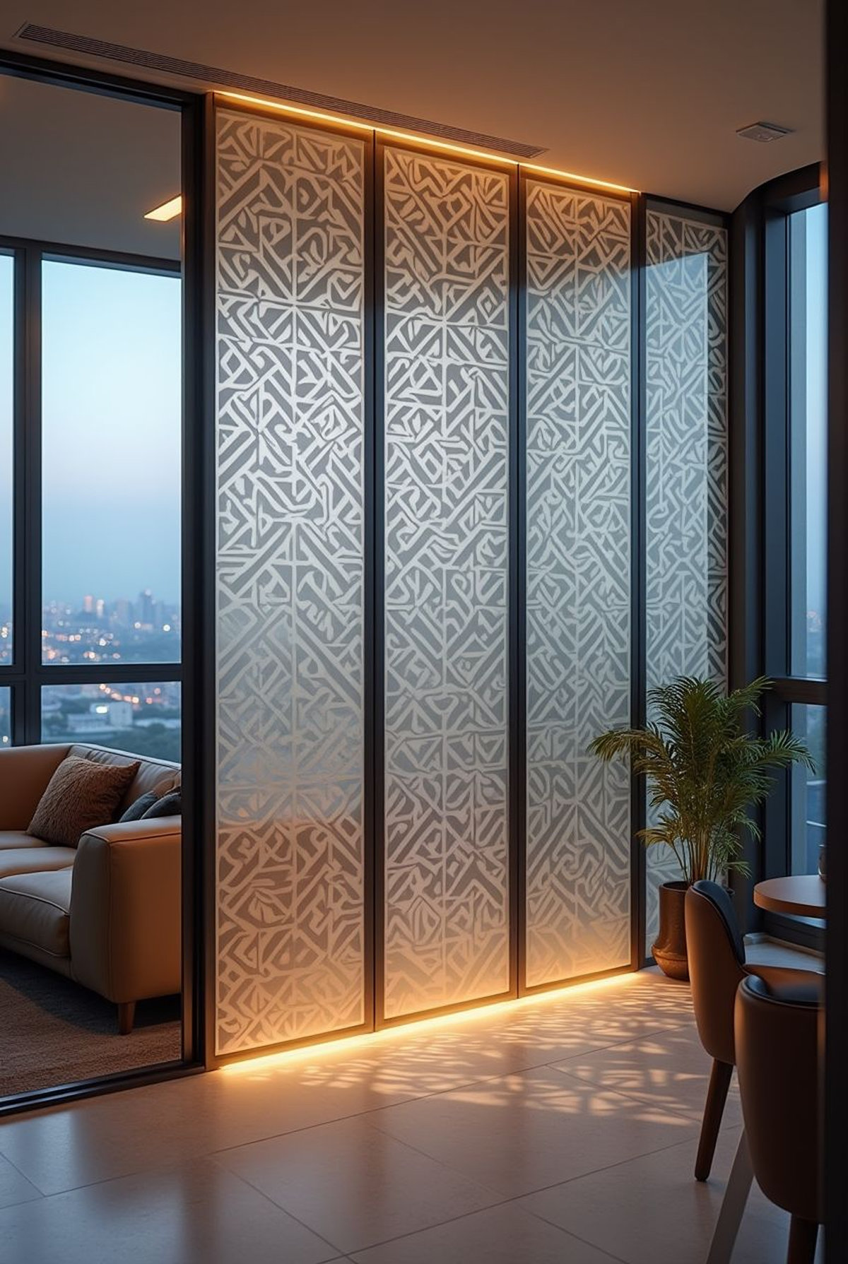 Vách ngăn CNC inox cắt laser