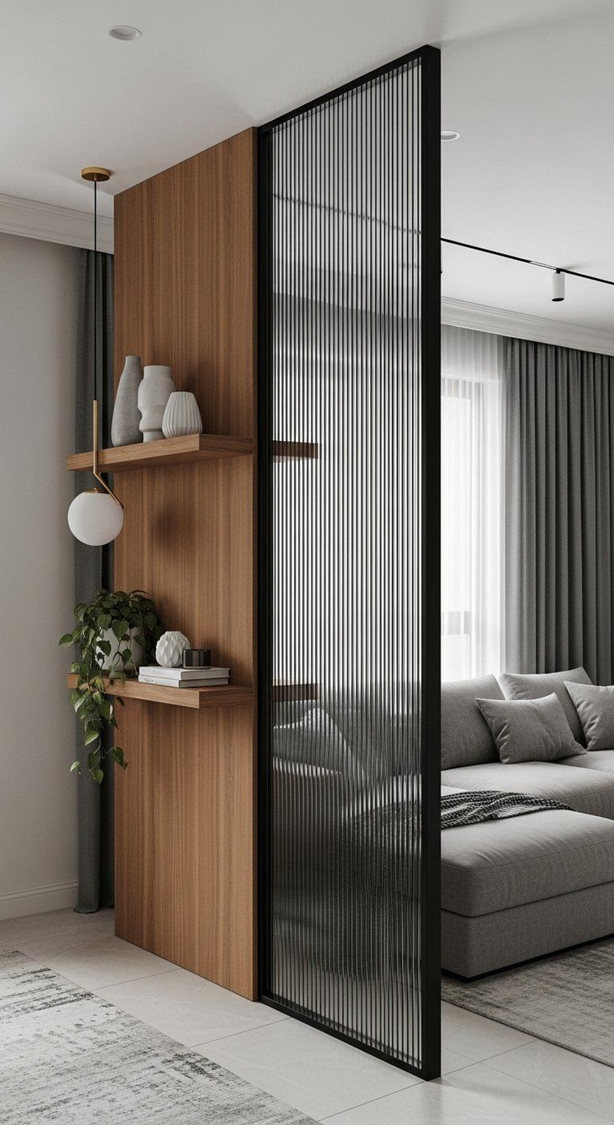 Vách ngăn CNC inox trang trí