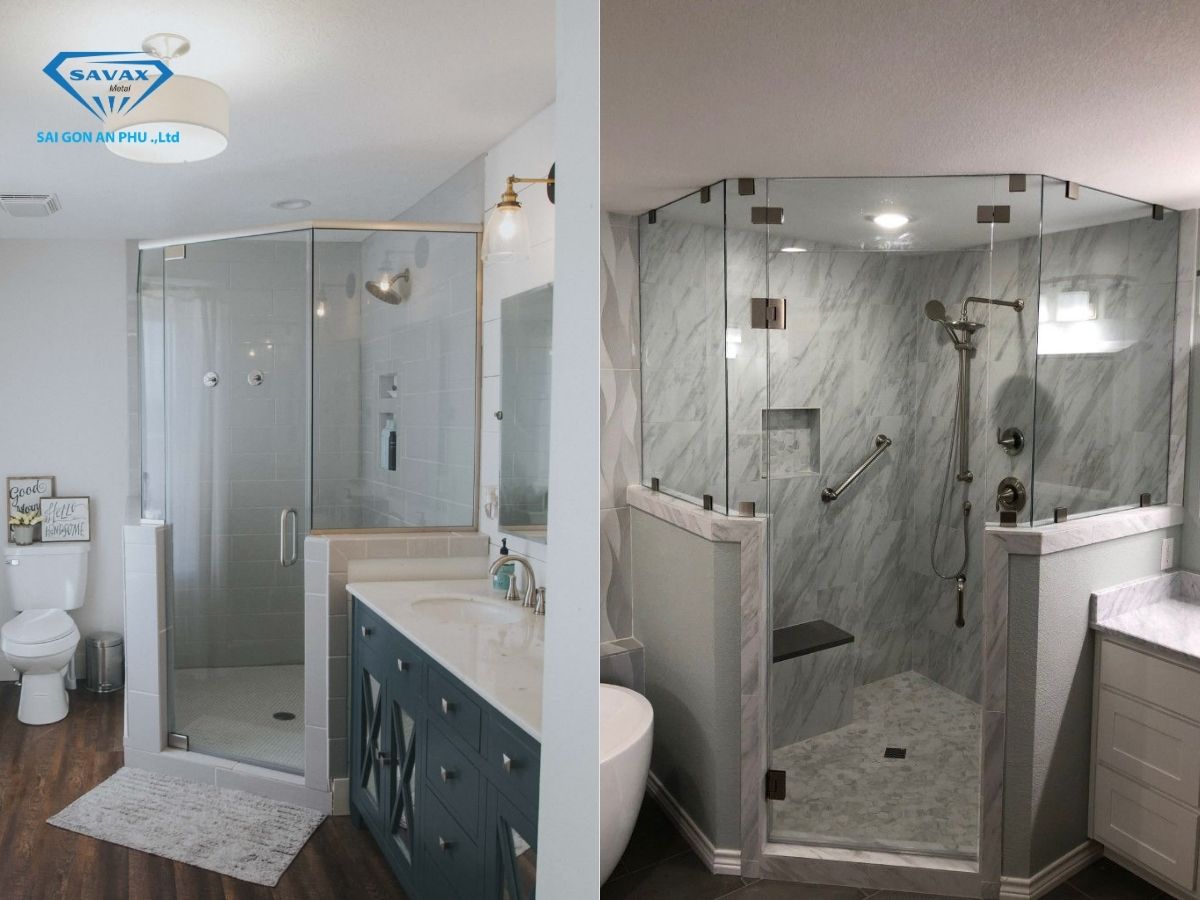 Cabin tắm 135 độ