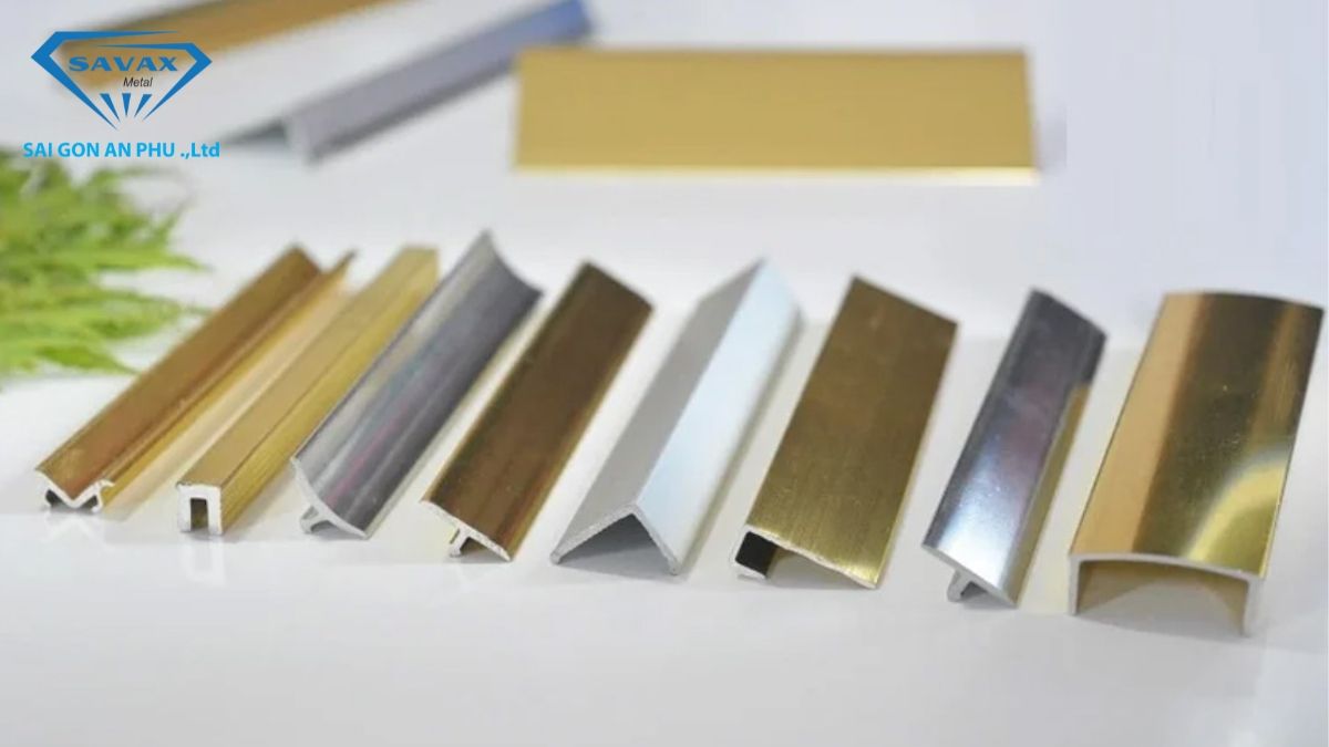 Các loại nẹp viền inox