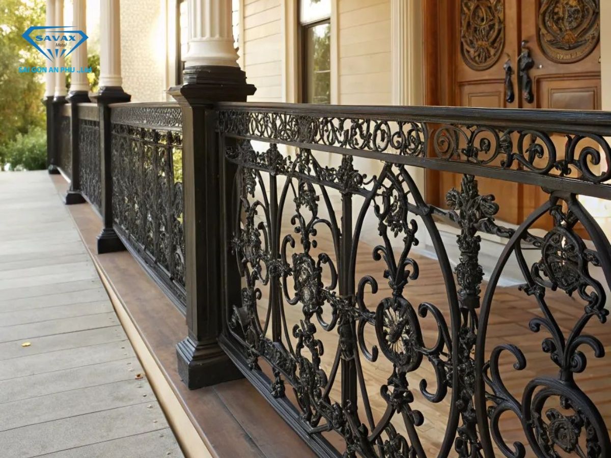 Chọn mẫu lan can inox đen