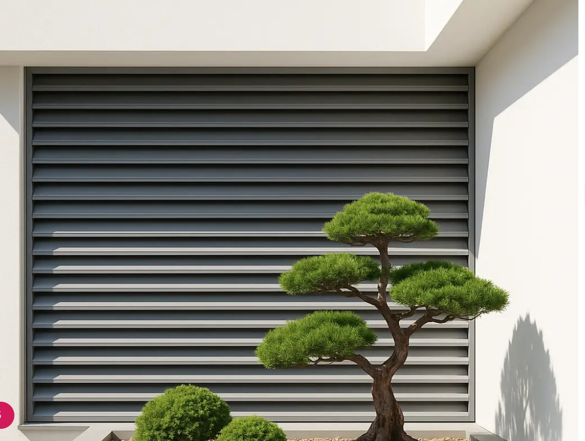 Cửa chớp lật inox thông dụng