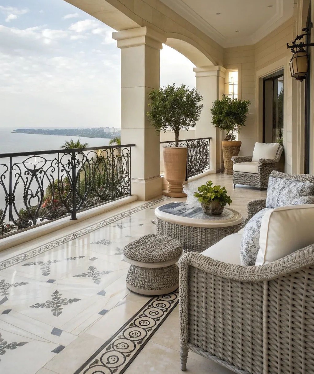 Địa chỉ thi công lan can inox sân thượng uy tín