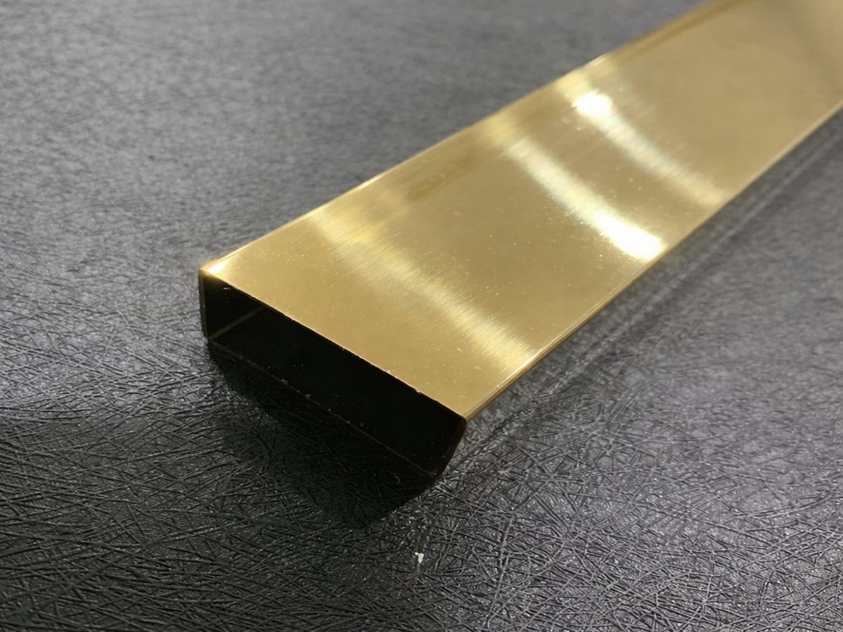 Hộp inox mạ vàng trang trí