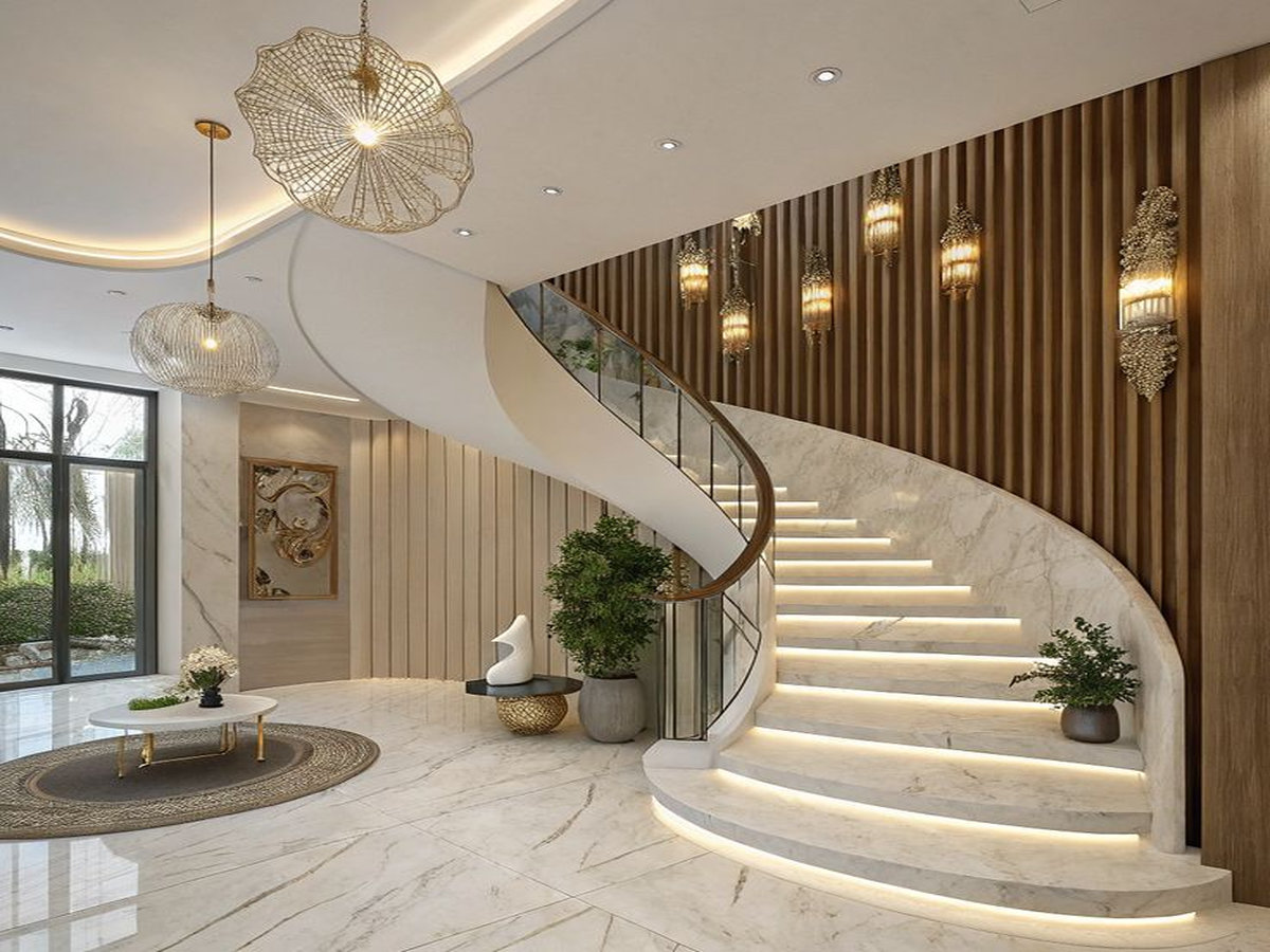 Lan can cầu thang inox