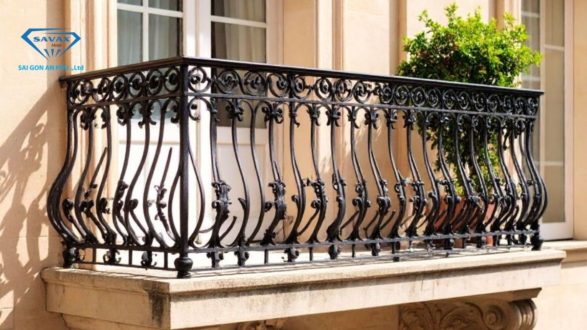 Lan can sơn tĩnh điện