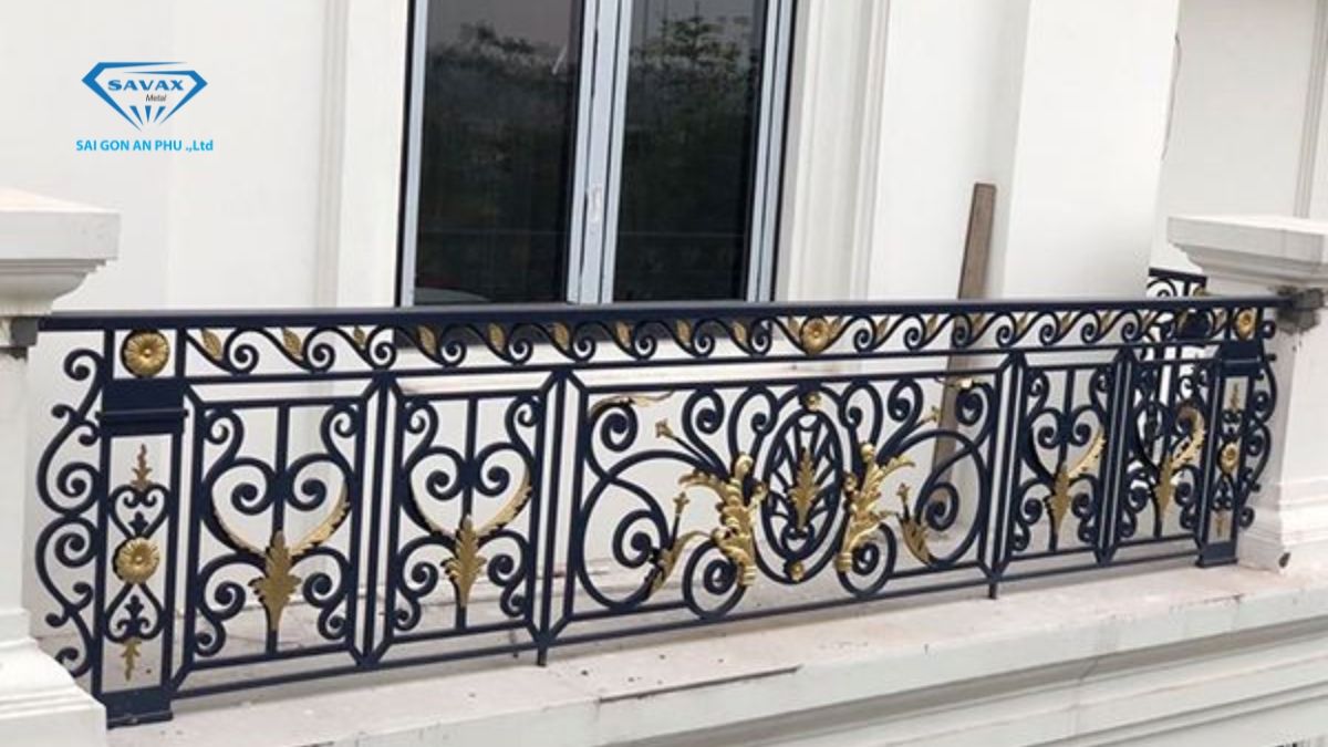 Lan can inox sơn tĩnh điện