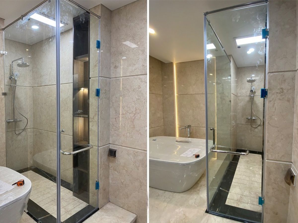 Lắp đặt cabin tắm 90 độ giá rẻ đẹp