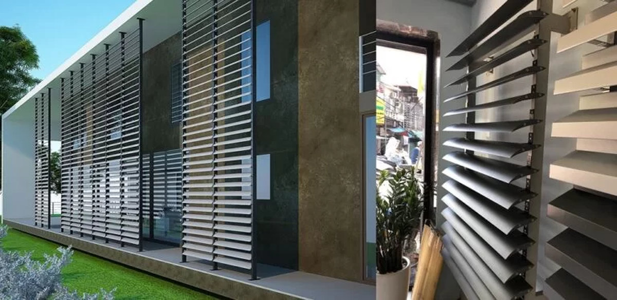 Mẫu cửa chớp lật inox chất lượng cao