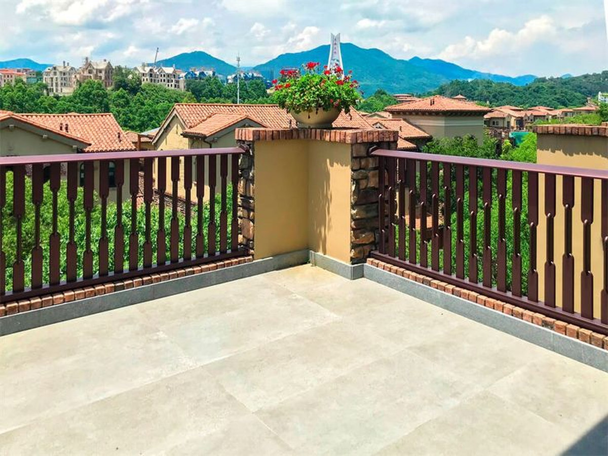 Mẫu lan can inox sân thượng đẹp