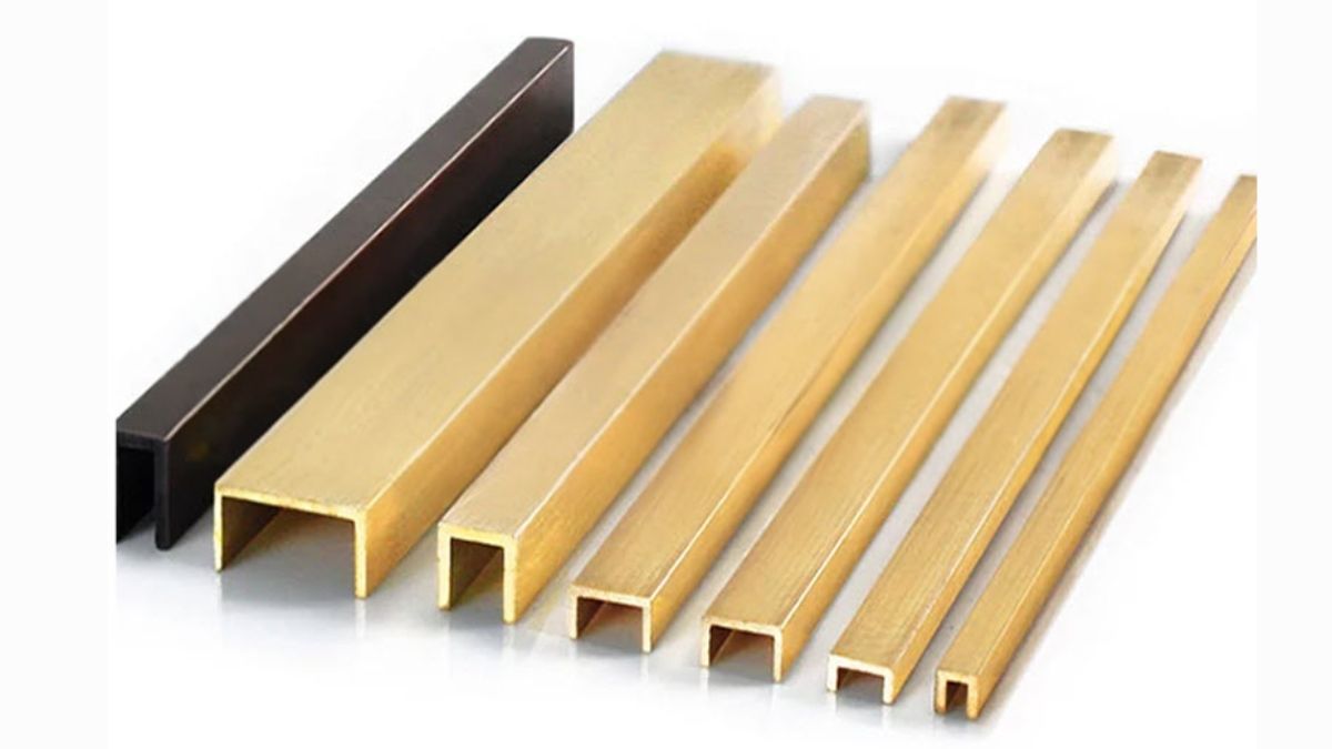 nẹp chỉ inox vàng