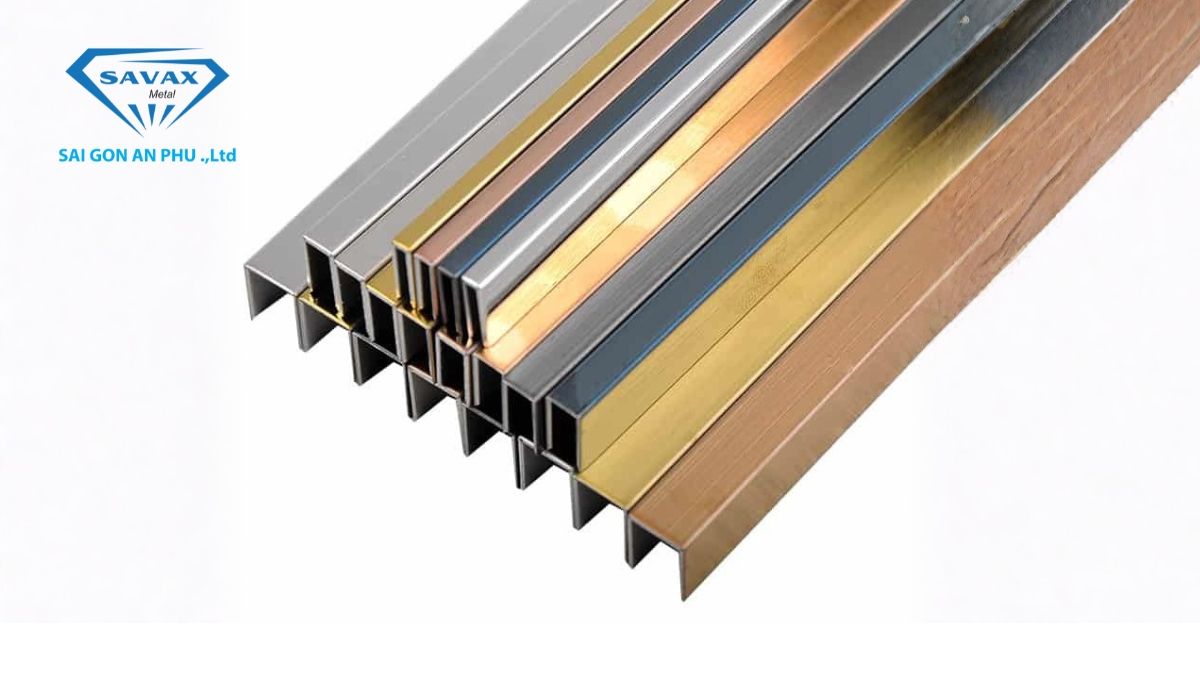 Nẹp viền inox chữ U