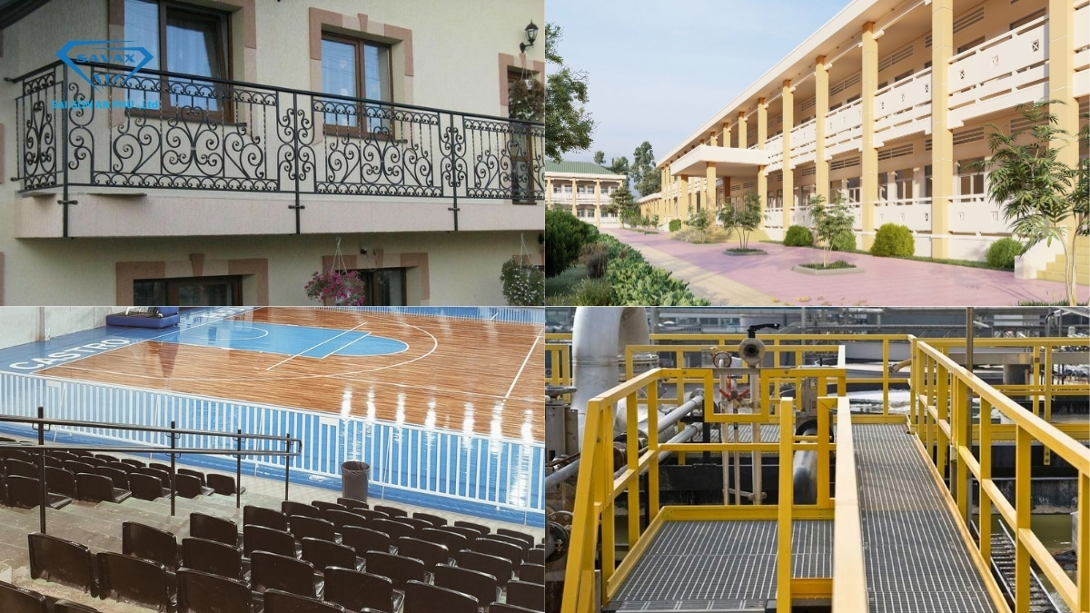 kích thước lan can inox chuẩn