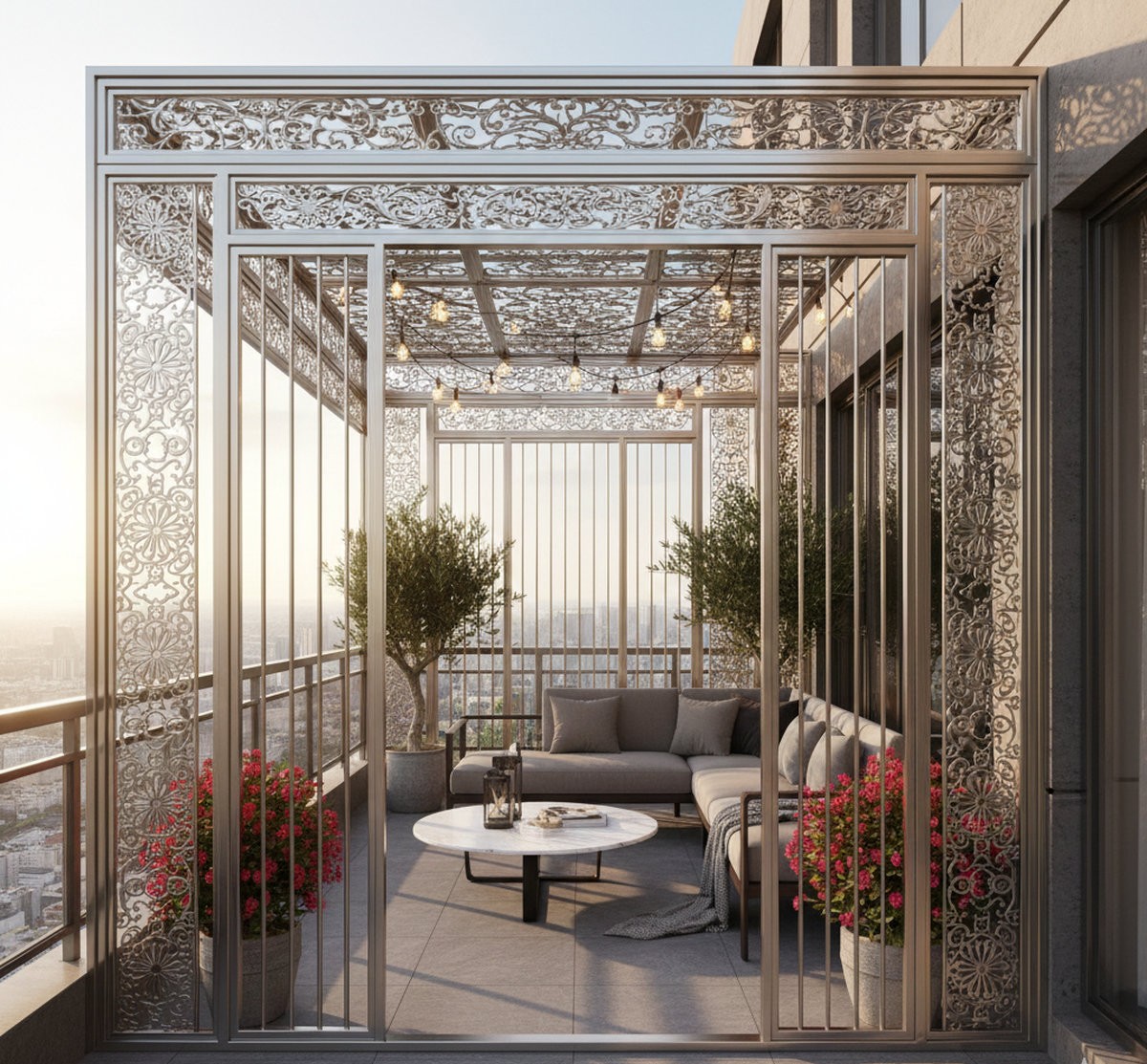 Mẫu chuồng cọp inox chất lượng giá rẻ