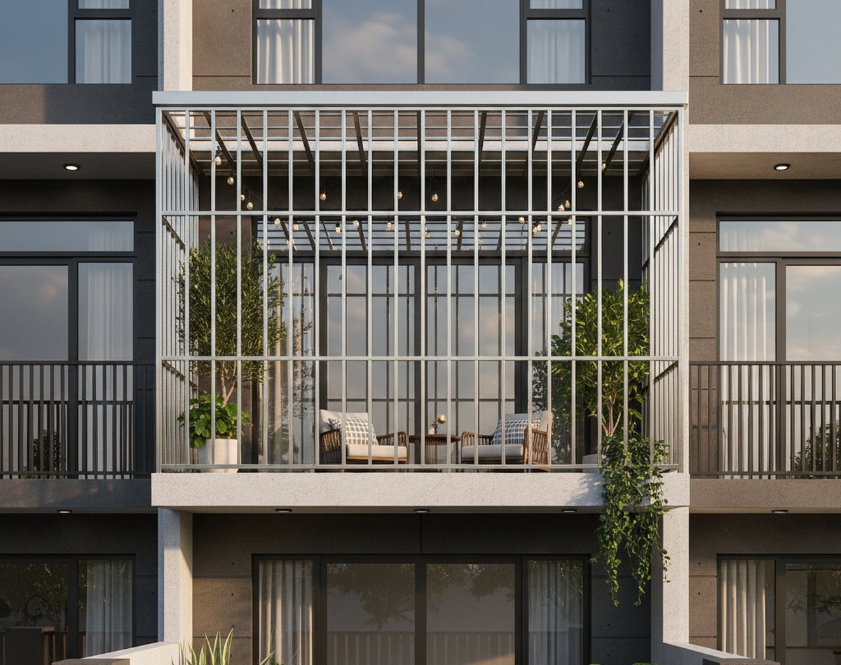 Mẫu chuồng cọp inox chất lượng