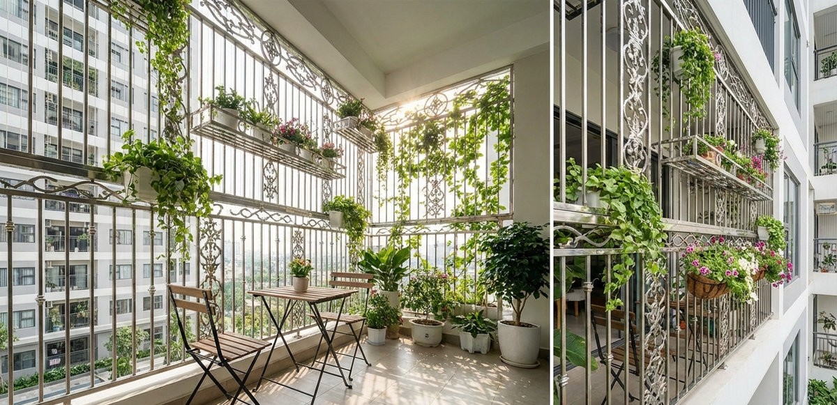 Mẫu chuồng cọp inox đẹp