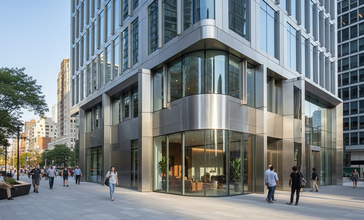 Mẫu mặt dựng inox đẹp