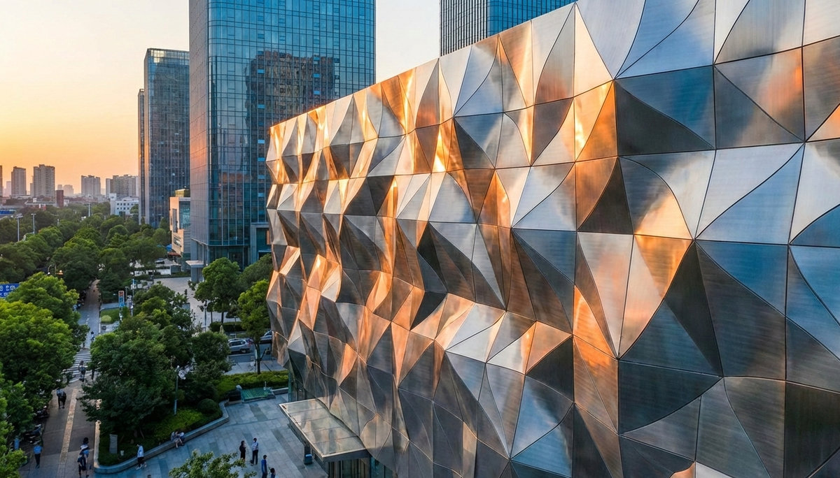 Mẫu mặt dựng inox