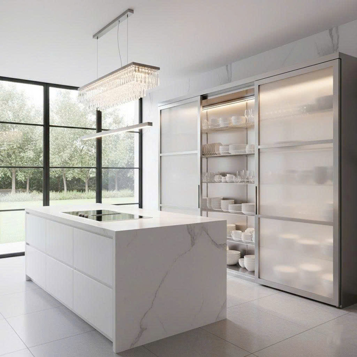 Tủ chạn inox đựng bát đĩa