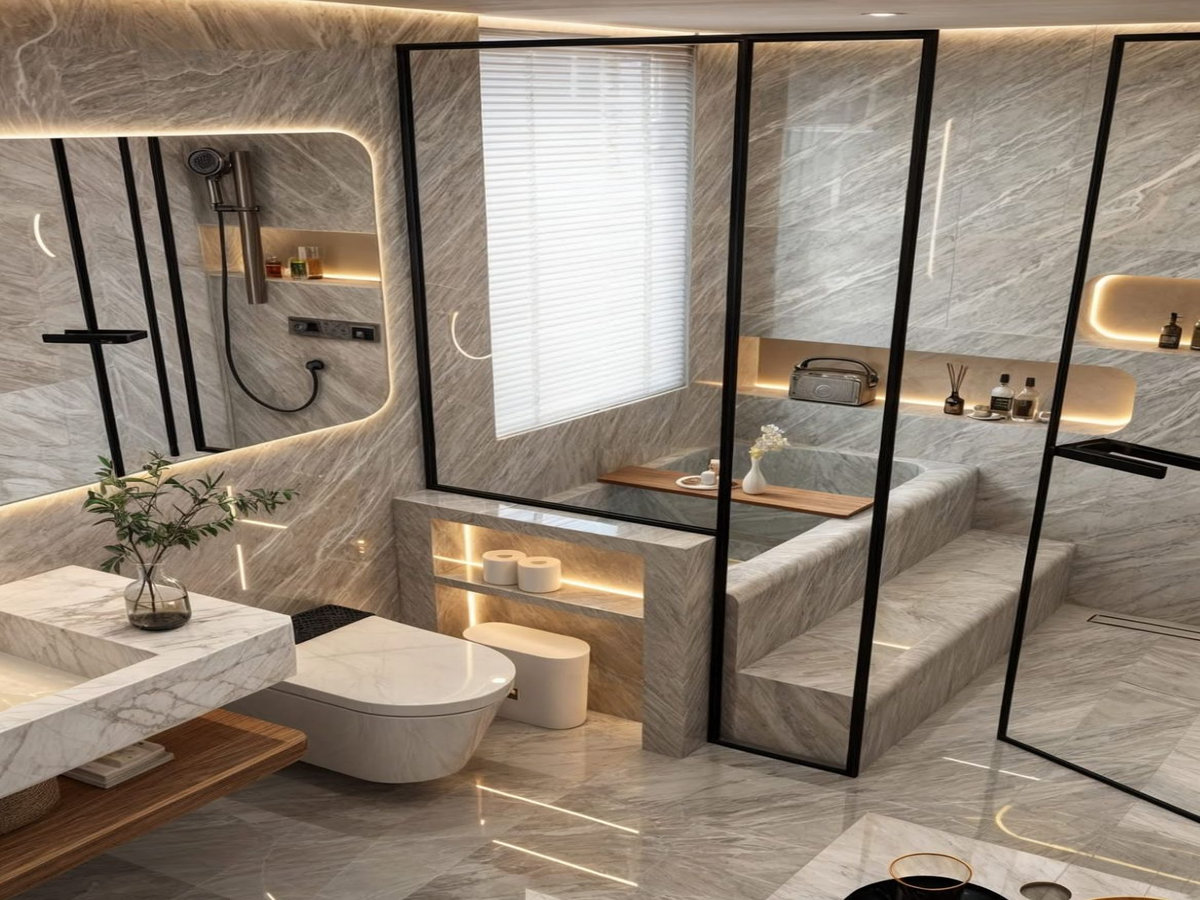 Cabin tắm hệ tùy chỉnh thẩm mỹ